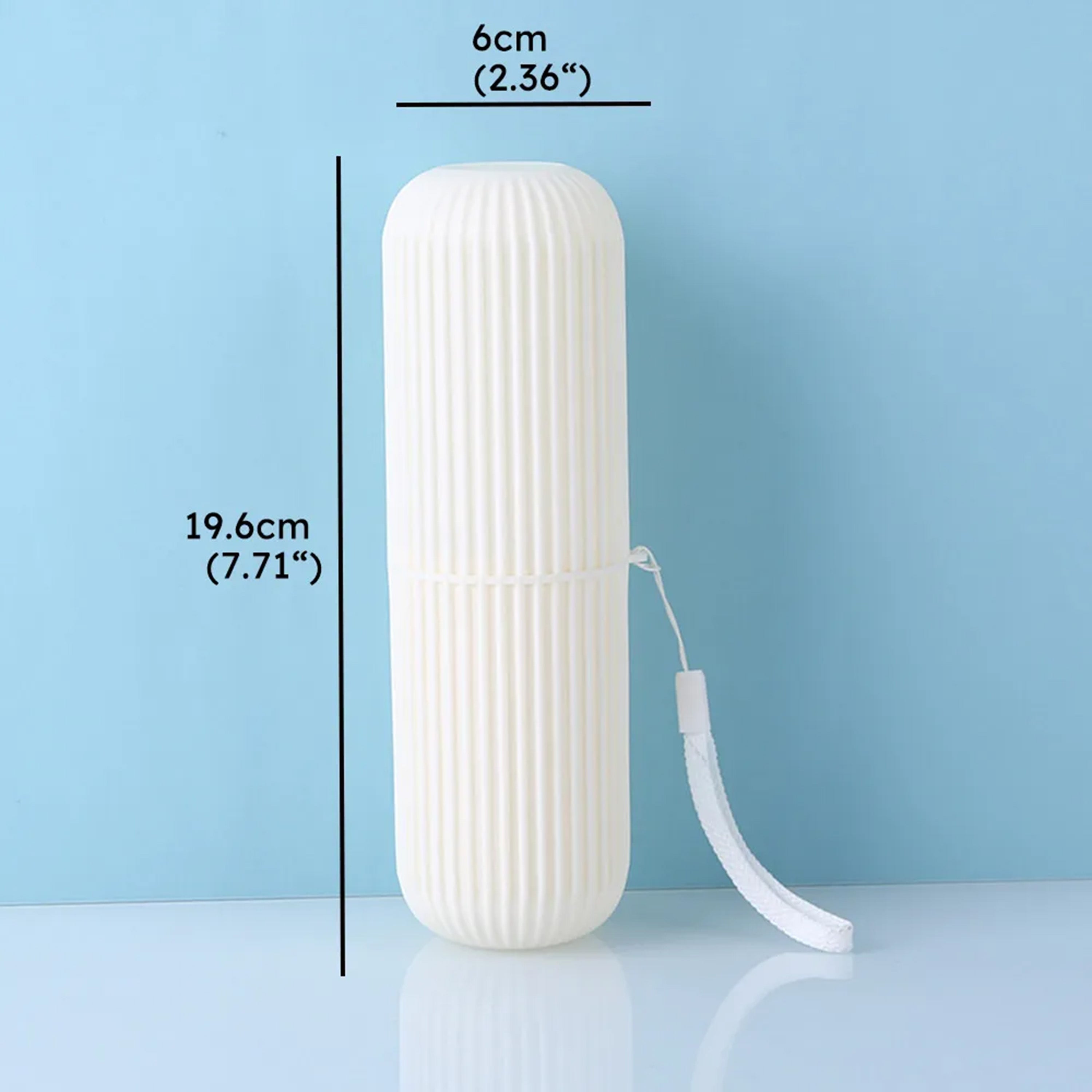 Portable Toothbrush and Toothpaste Holder Multifunction Travel Cup Organizer Case
