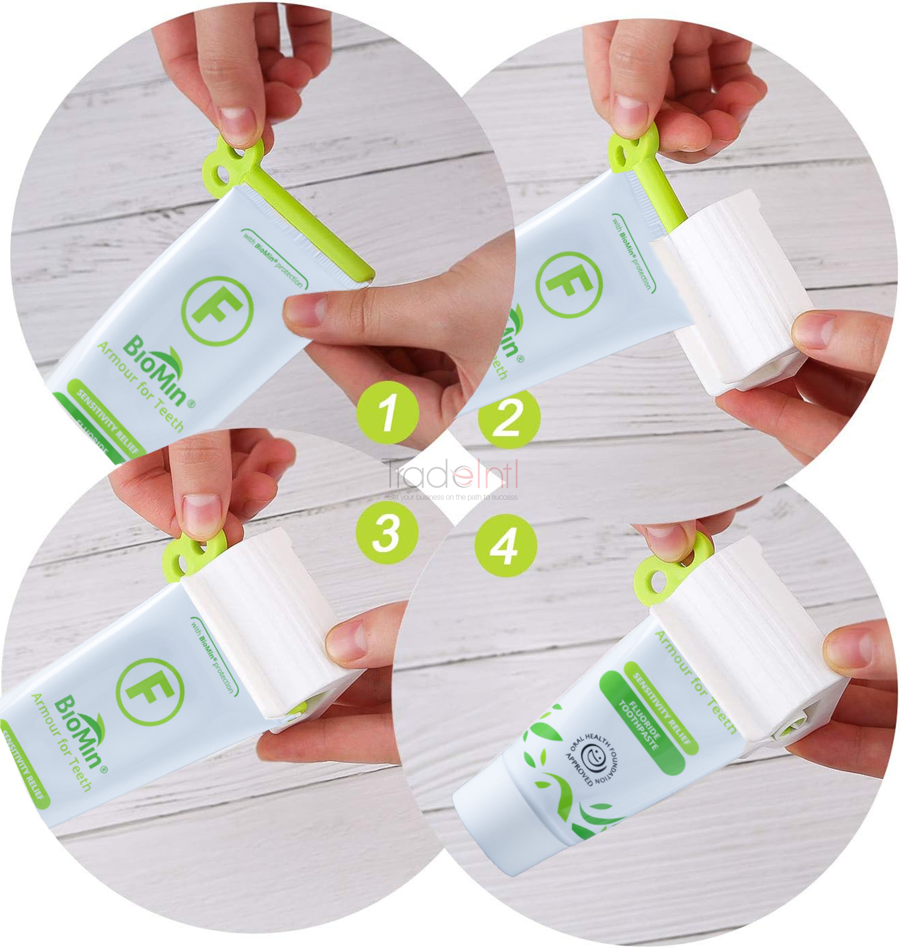 Rolling Toothpaste Squeezer