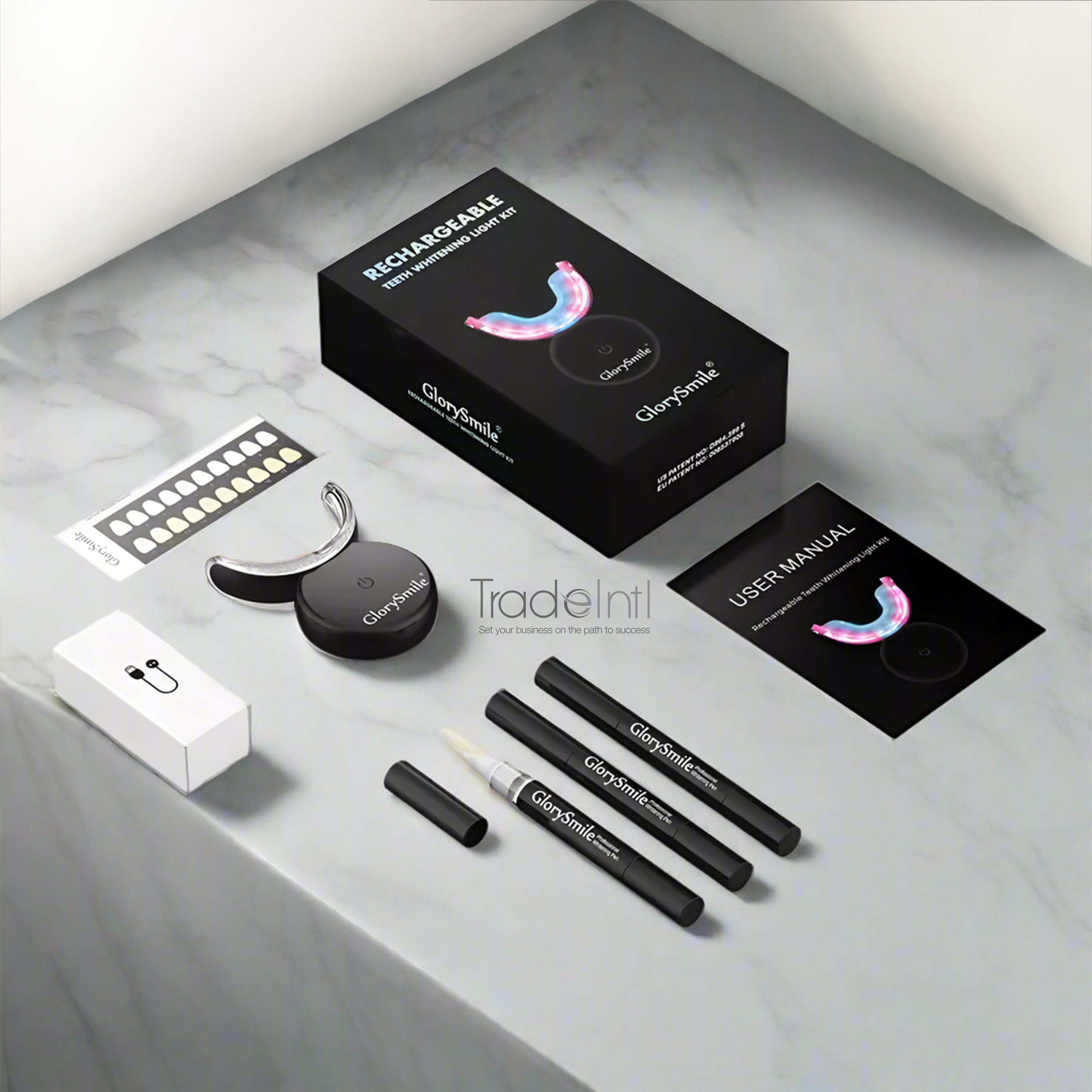 Kit de blanchiment des dents sans fil GlorySmile