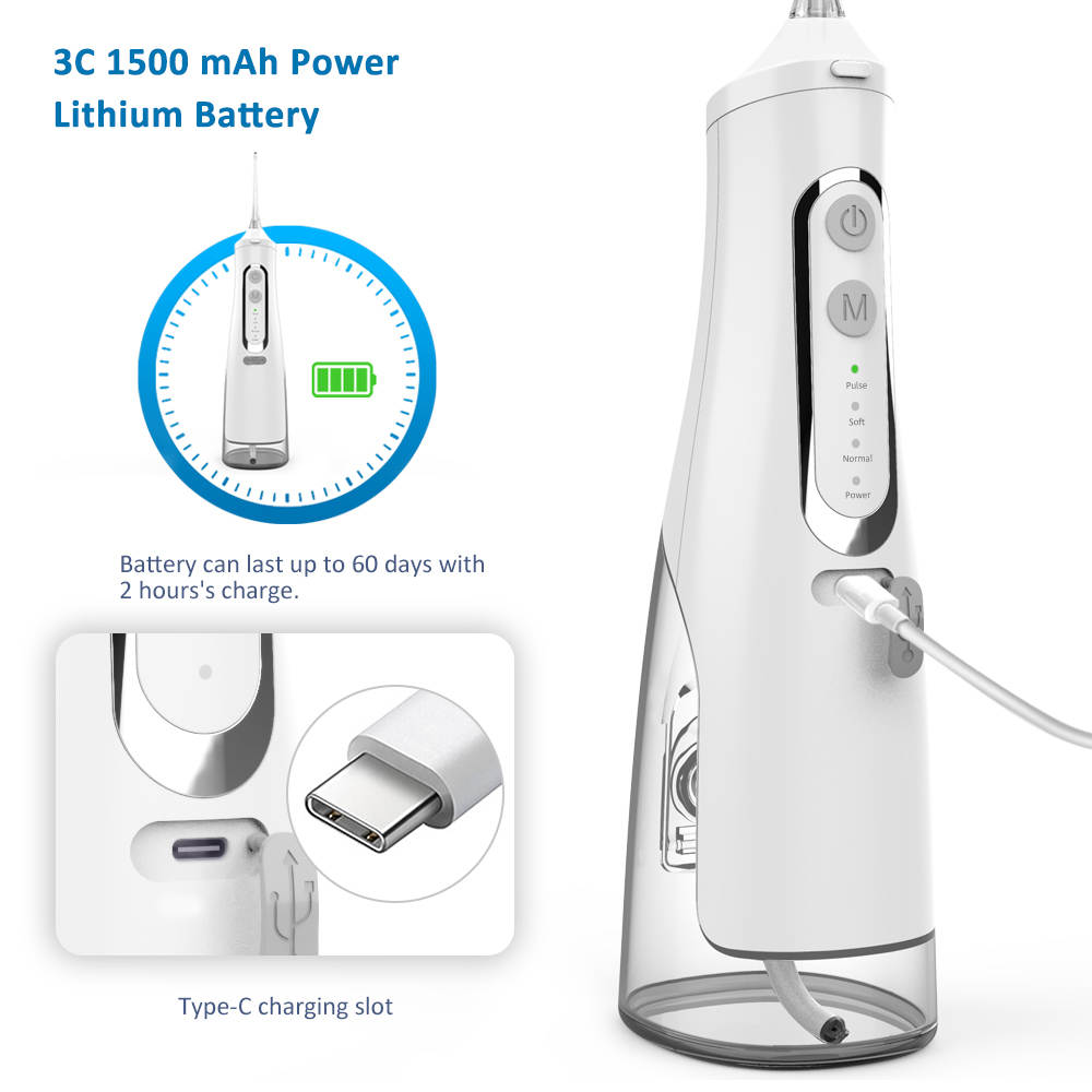 AquaFlow: Cordless, Rechargeable Water Flosser. Ideal for both home and travel! With its IPX7 waterproof and portable design, this flosser delivers powerful, effective cleaning wherever you go. Compact and easy to use, it’s perfect for maintaining your oral hygiene on the move.