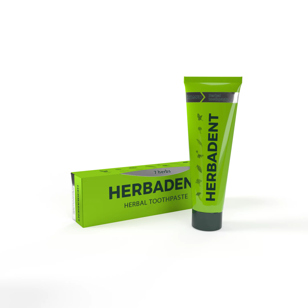 HERBADENT HOMEO Herbal toothpaste free from fluoride and menthol 100 g