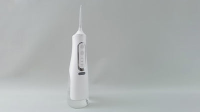 AquaFlow: Cordless, Rechargeable Water Flosser. Ideal for both home and travel! With its IPX7 waterproof and portable design, this flosser delivers powerful, effective cleaning wherever you go. Compact and easy to use, it’s perfect for maintaining your oral hygiene on the move.